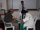 Flow cytometry demonstration by Mr. Badrinarayana, technical expert,B.D diagnostics